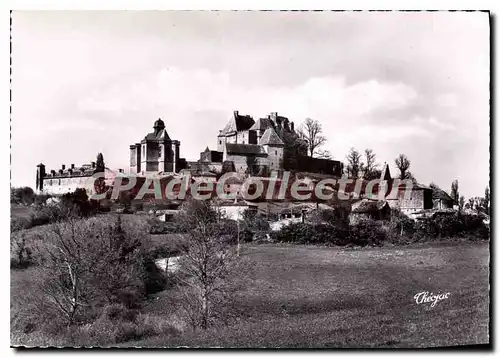 Moderne Karte Dordogne Chateau de Biron GONTAUT