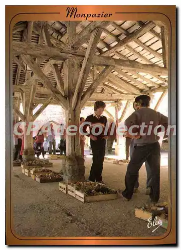 Cartes postales moderne Monpazier Dordogne Ancienne Bastide