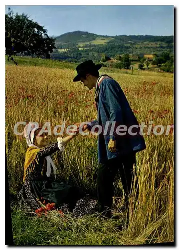 Moderne Karte En Perigord Groupe Folklorique Du Buisson