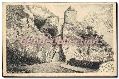 Cartes postales Besancon La Porte Taillee Goulon