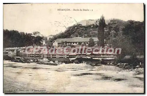 Cartes postales Besancon Les Bains Bords Du Doubs