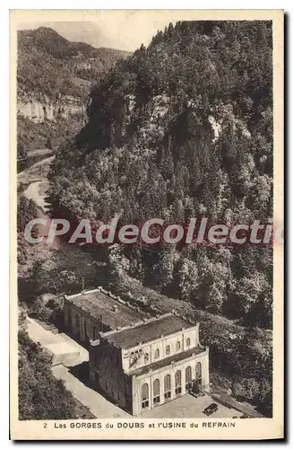 Ansichtskarte AK Les Gorges Du Doubs Et I'Usine Du Refrain