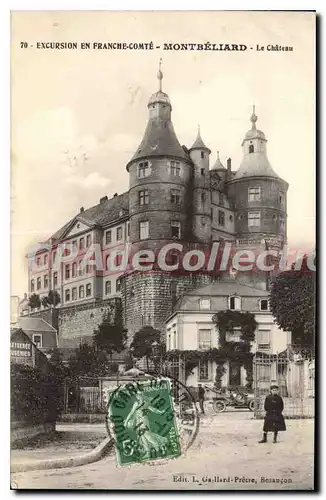 Cartes postales Montbeliard Le Ch�teau