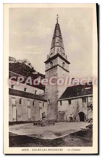 Cartes postales BAUME-les-MESSIEURS clocher