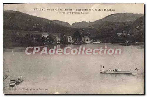Cartes postales Le Lac De Chaillexon Pargots Et Col Des Roches
