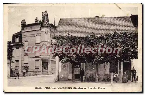 Cartes postales L'Isle Sur Le Doubs Rue Du Cornet