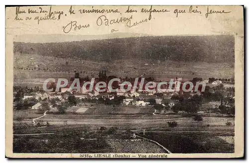 Cartes postales Liesle Vue Generale