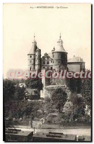 Cartes postales Montbeliard Le Chateau