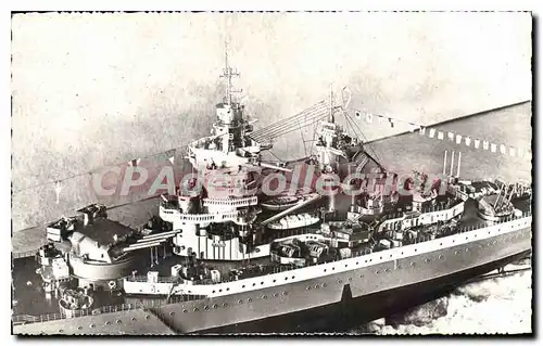 Cartes postales maquette bateau guerre Le Richelieu Taillecourt