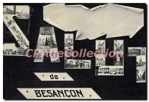 Cartes postales salut de Besancon