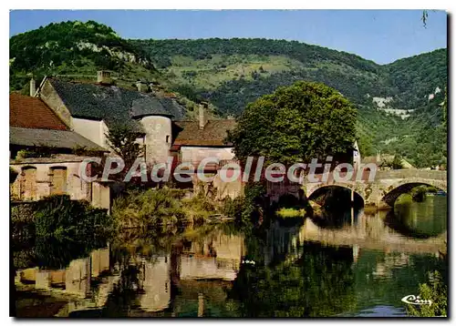 Cartes postales moderne Vuillafans Le Vieux Pont Sur La Loue