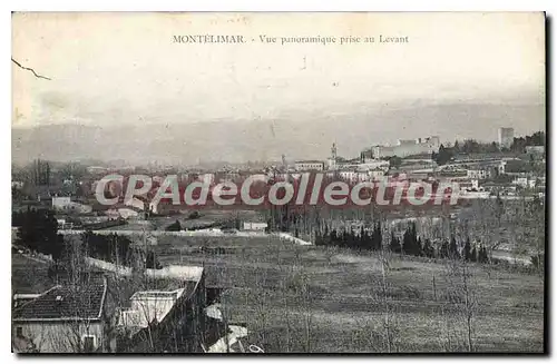 Cartes postales Montelimar Vue Panoramique Prise Au Levant