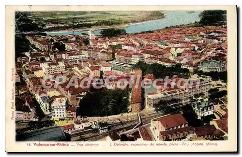 Cartes postales Valence Sur Rhone Vue Aerienne
