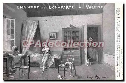 Ansichtskarte AK Valence Chambre De Bonaparte