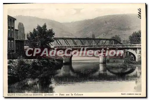 Cartes postales Saint Vallier Sur Rhone Pont Sur La Galaure