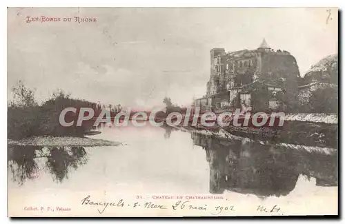 Cartes postales Les Bords Du Rhone Chateau De Chateaubourg