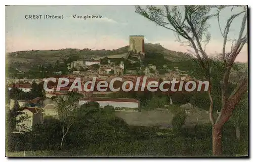 Cartes postales Crest Vue Generale