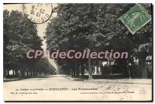 Cartes postales Dieulefit Les Promenades