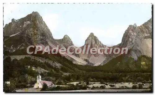 Cartes postales moderne Lus La Croix Haute La Jarjatte Et Les Aiguilles