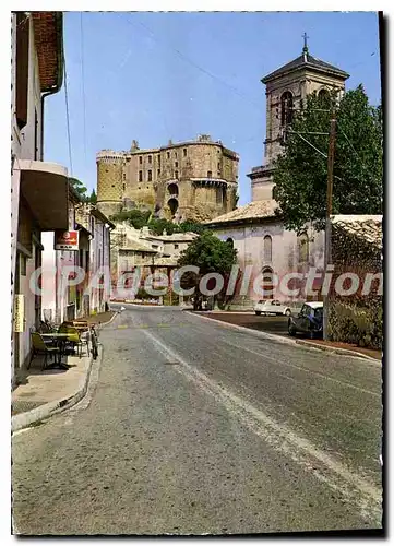 Cartes postales moderne Suze La Rousse Le Chateau Et I'Eglise
