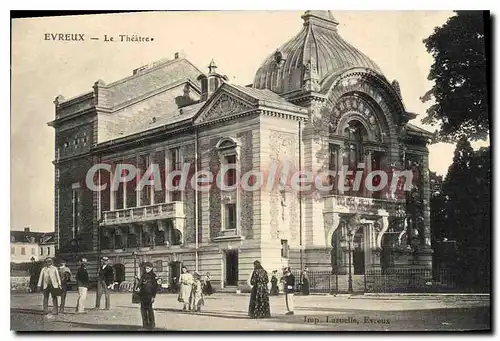 Cartes postales Evreux Le Theatre