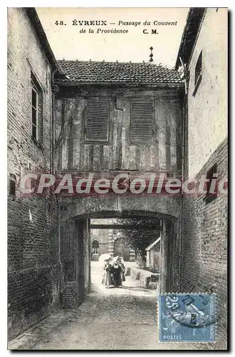 Cartes postales Evreux Passage Du Couvent De La Providence