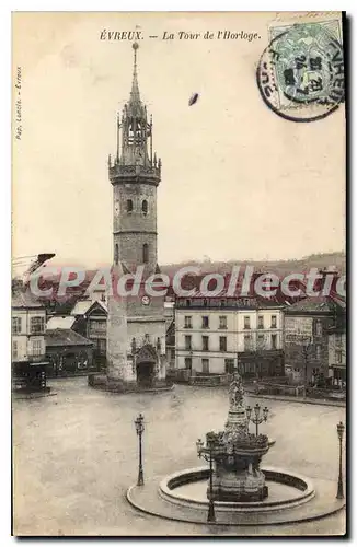 Cartes postales Evreux La Tour De I'Horloge