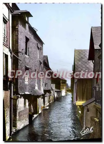 Moderne Karte Pont Audemer Vieilles Maisons