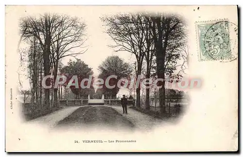 Cartes postales Verneuil Sur Avre Les Promenades