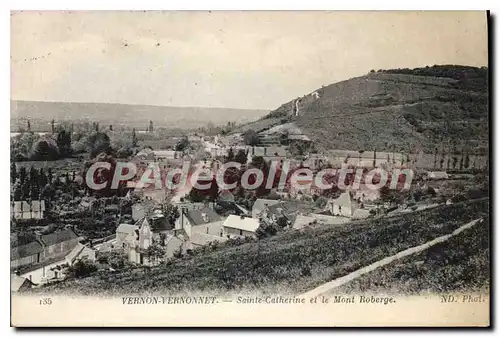 Ansichtskarte AK Vernon Vernonnet Sainte Catherine Et Le Mont Roberge