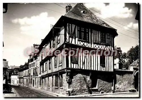 Ansichtskarte AK Vernon Vieille Maison Normande La Gendarmerie