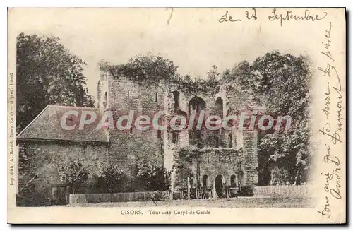 Cartes postales Gisors Tour Dite Corps De Garde