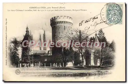 Cartes postales Conde Sur Iton Pres Breteuil