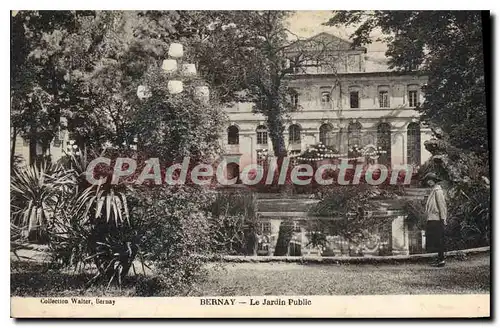 Cartes postales Bernay Le Jardin Public