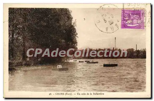 Cartes postales Gisors Un Coin De La Ballastiere