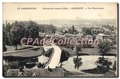 Ansichtskarte AK Acquigny Vue Panoramique Louviers