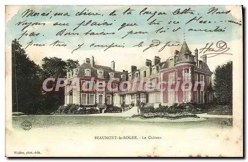 Cartes postales Beaumont Le Roger Le Chateau