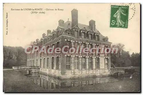 Cartes postales Lyons La Foret Chateau De Rosay
