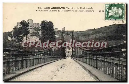 Ansichtskarte AK Les Andelys Le Petit Andely ch�teau Gaillard