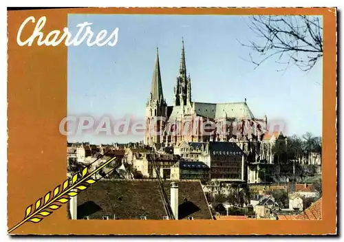 Cartes postales moderne Chartres La Cathedrale Notre Dame