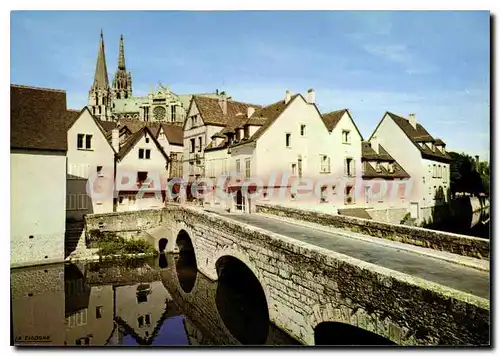 Cartes postales moderne Chartres La Cathedrale