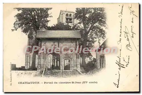 Cartes postales Chateaudun Portail Du Cimetiere St Jean