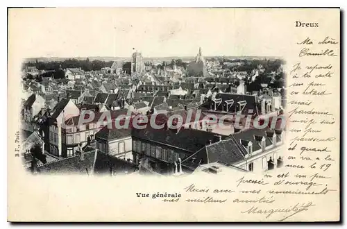 Cartes postales Dreux Vue Generale