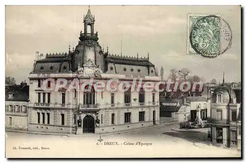 Cartes postales Dreux Caisse D'Epargne