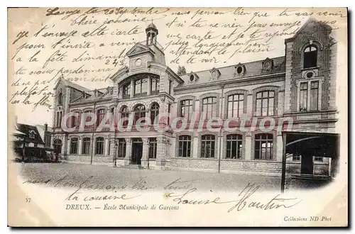 Cartes postales Dreux Ecole Municipale De Garcons