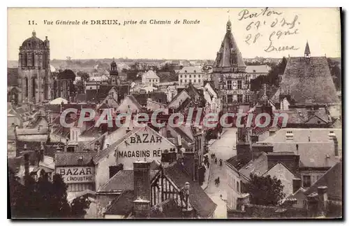 Cartes postales Dreux Prise Du Chemin De Ronde