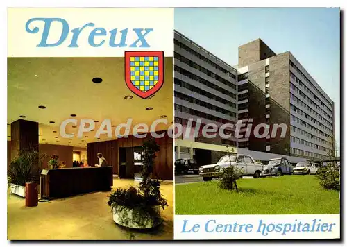 Moderne Karte Dreux Le Centre Hospitalier