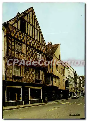 Cartes postales moderne Dreux Vieilles Maisons Grande Rue