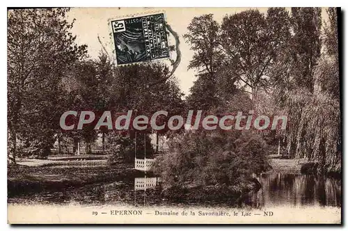 Cartes postales Epernon Domaine De Savonniere Le Lac