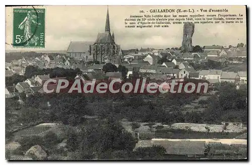 Cartes postales Gallardon Vue D'Ensemble